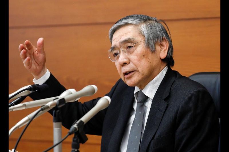 El gobernador del Banco de Japón (BoJ), Haruhiko Kuroda.