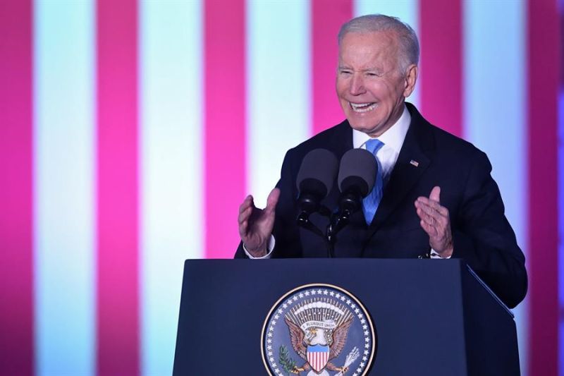 El presidente de Estados Unidos, Joe Biden. 01 280322