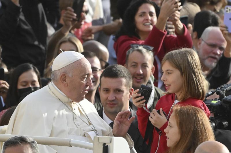 Pope Francis' General Audience in Saint Peter's Square 01 280922