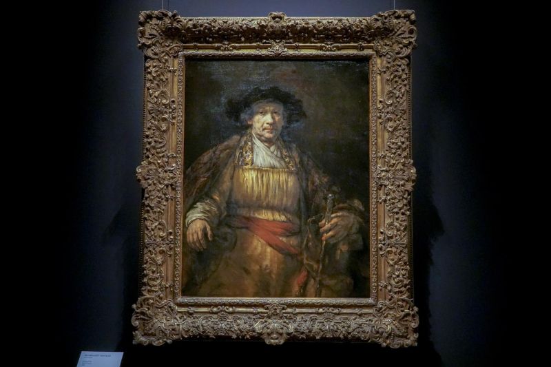 Un autorretrato de Rembrandt viaja de Nueva York a Europa después de un siglo 01 011022