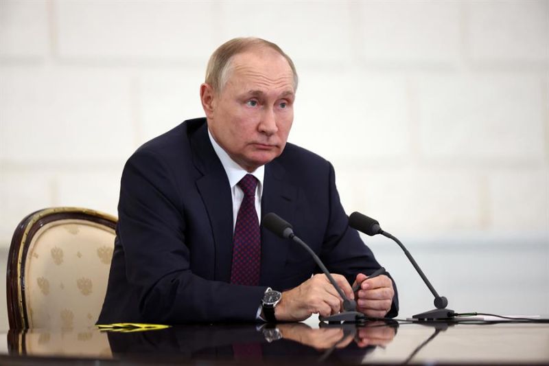 El presidente ruso, Vladímir Putin, en una imagen del 31 de octubre de 2022.  01 071122