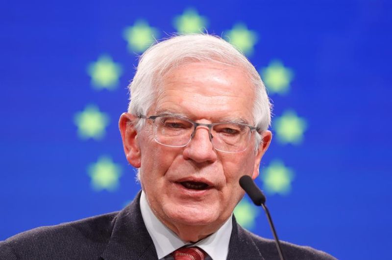 El alto representante de la Unión Europea (UE) para Asuntos Exteriores, Josep Borrell, el pasado lunes en Bruselas.