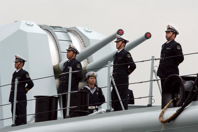 Imagen de Archivo del buque de guerra chino 'Shenzhen'. 01 130223