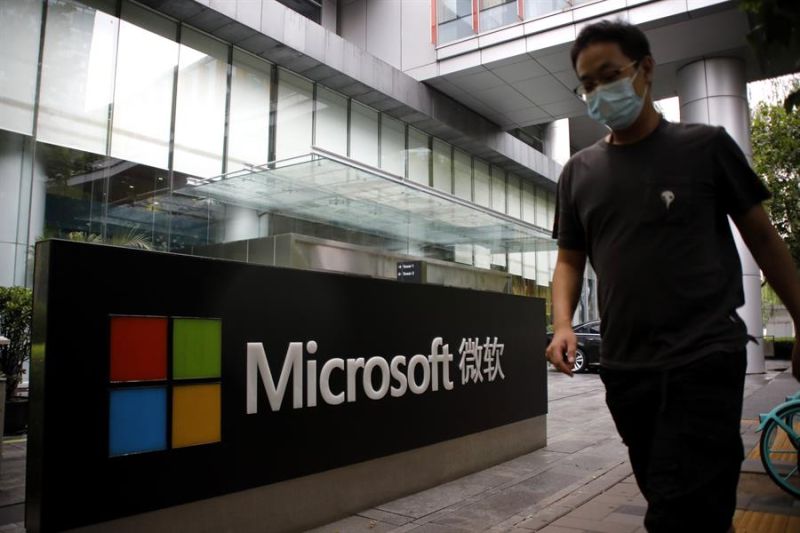 Sede de Microsoft en Pekín.