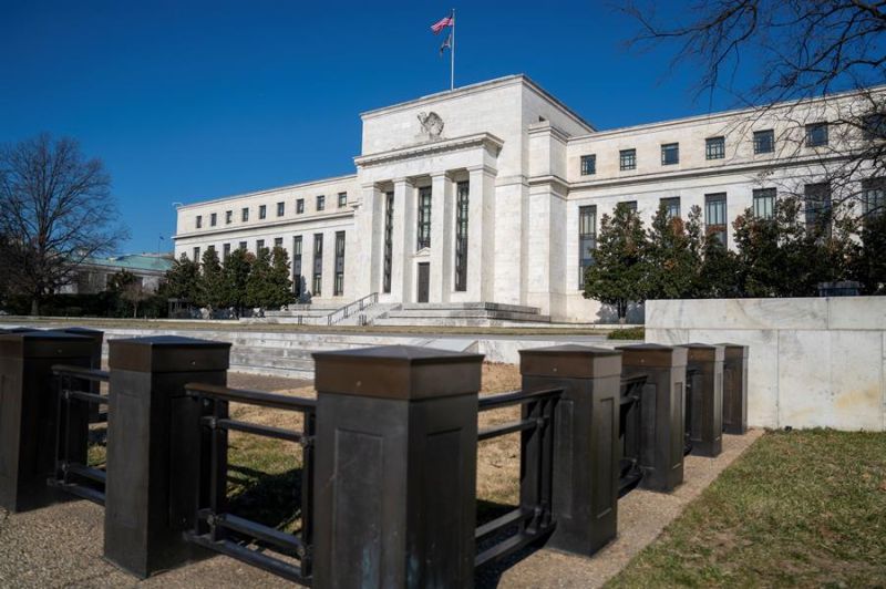 Vista de la sede de la Reserva Federal de EE.UU., este 26 de enero de 2022, en Washington. 