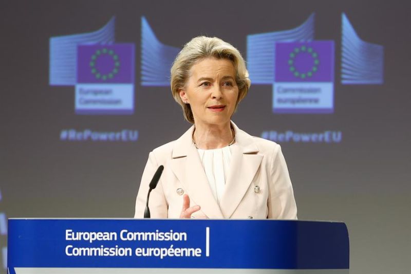Imagen de archivo de la presidenta de la Comisión Europea, Ursula von der Leyen. 01 240822