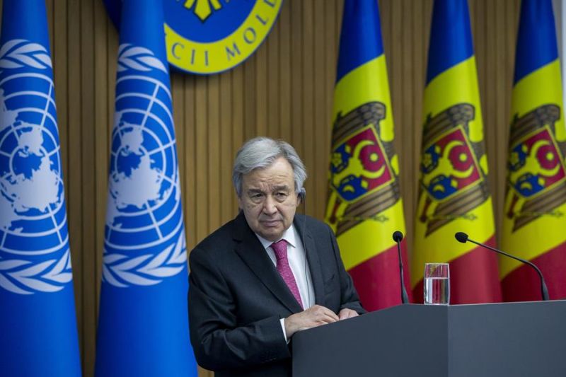 UN Secretary-General Antonio Guterres visits Moldova 01 100522