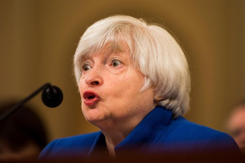 La secretaria del Tesoro de EE.UU., Janet Yellen, en una fotografía de archivo. 