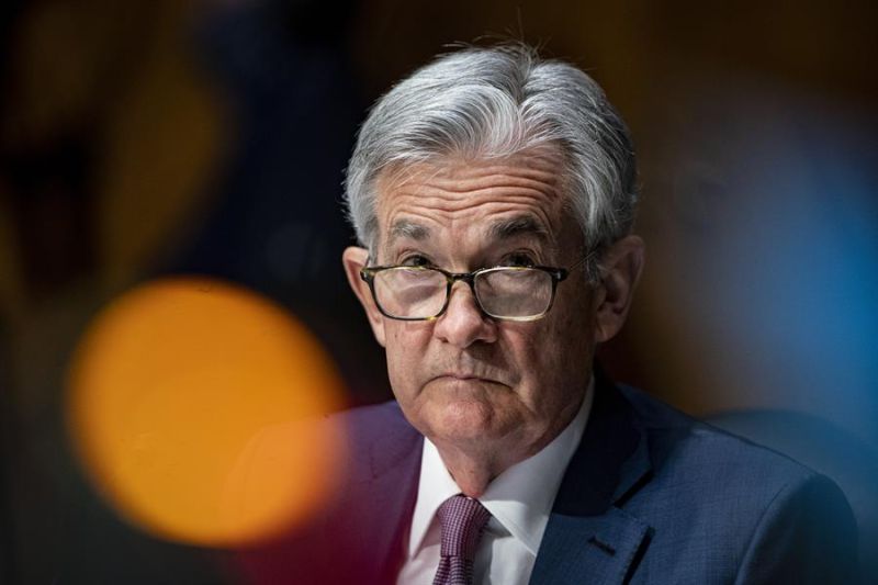 En la imagen, el presidente de la Reserva Federal de EE.UU. (Fed), Jerome Powell.