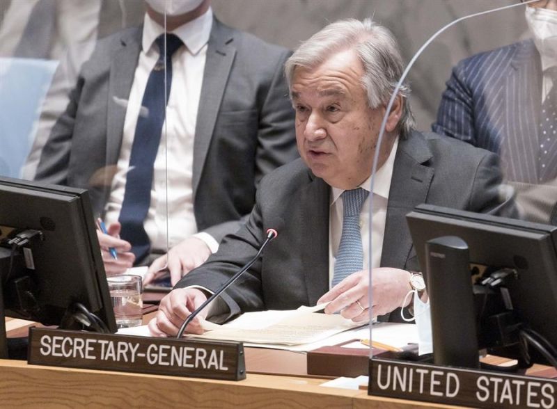 El secretario general de la ONU, António Guterres, en una fotografía de archivo. 01 111022