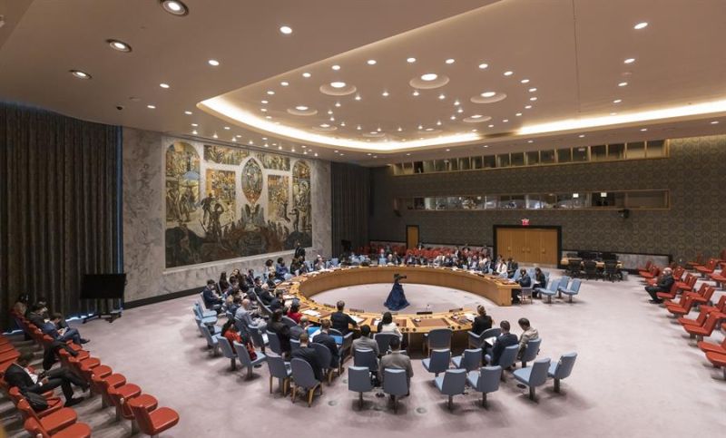 Fotografía de archivo de una sesión del Consejo de Seguridad de la ONU. 01 081222