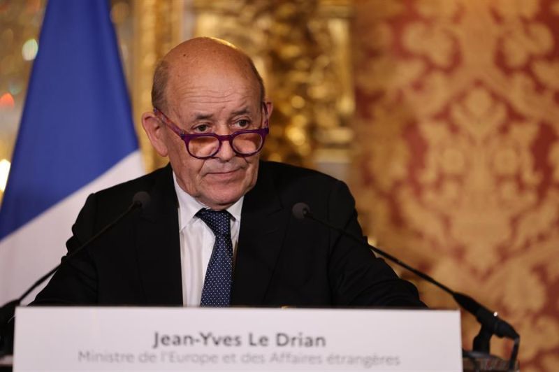El ministro francés de Exteriores, Jean-Yves Le Drian, en una imagen de archivo.