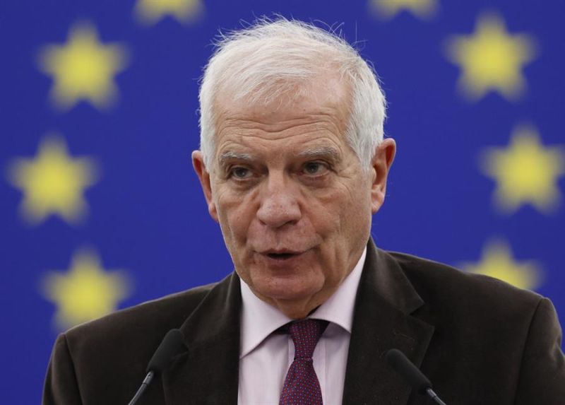 El alto representante para la Política Exterior de la Unión Europea (UE), Josep Borrell.  01 200123