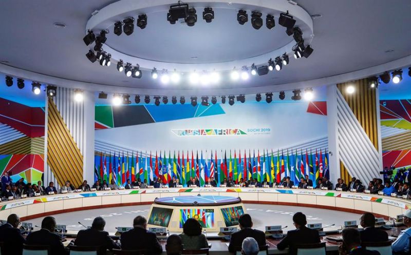 Imagen de archivo de la cumbre África-Rusia de 2019. EFE/EPA/SERGEI CHIRIKOV / POOL 01 260723