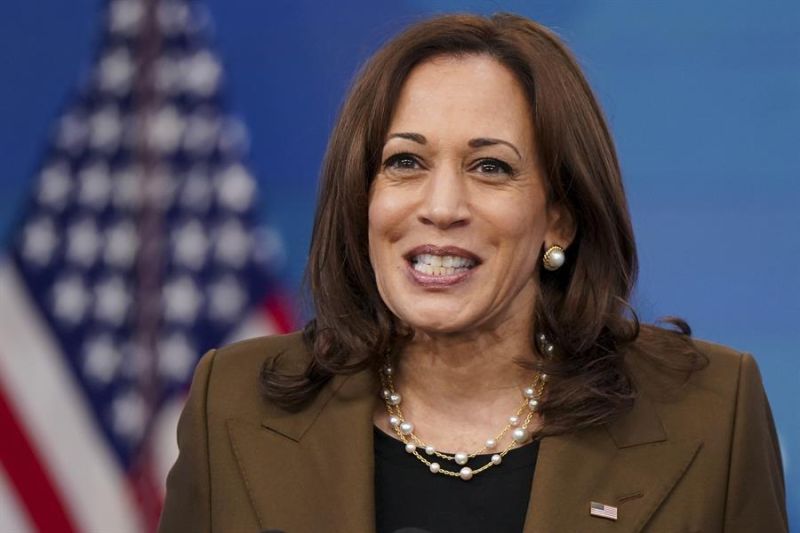 Imagen de archivo de la vicepresidenta estadounidense, Kamala Harris. 01 141222