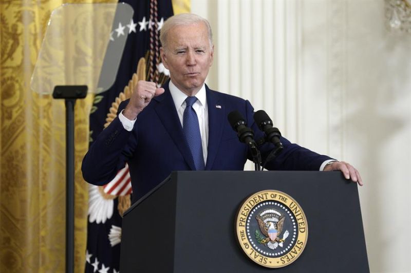 El presidente de EE.UU., Joe Biden. EFE/EPA/YURI GRIPAS / POOL 01 240323