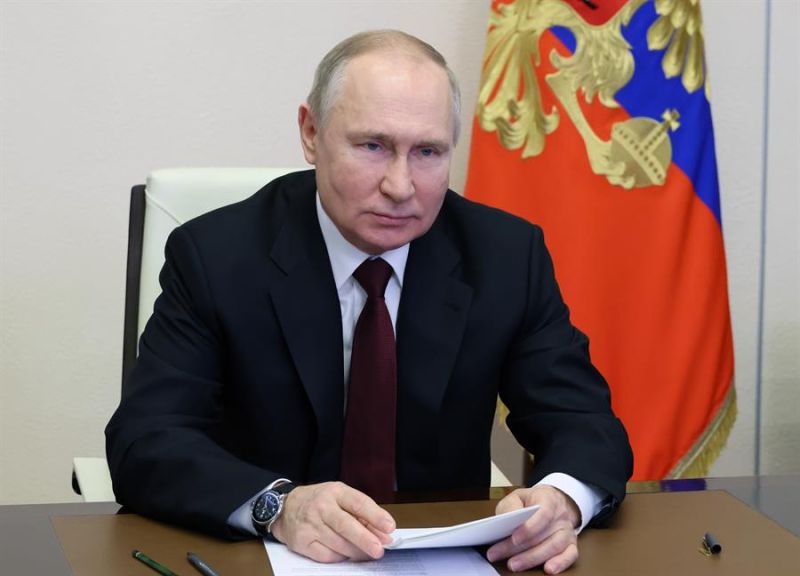 Imagen del presidente de Rusia, Vladímir Putin.01 301222