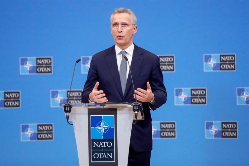 El secretario general de la OTAN, Jens Stoltenberg,este martes en Bruselas.