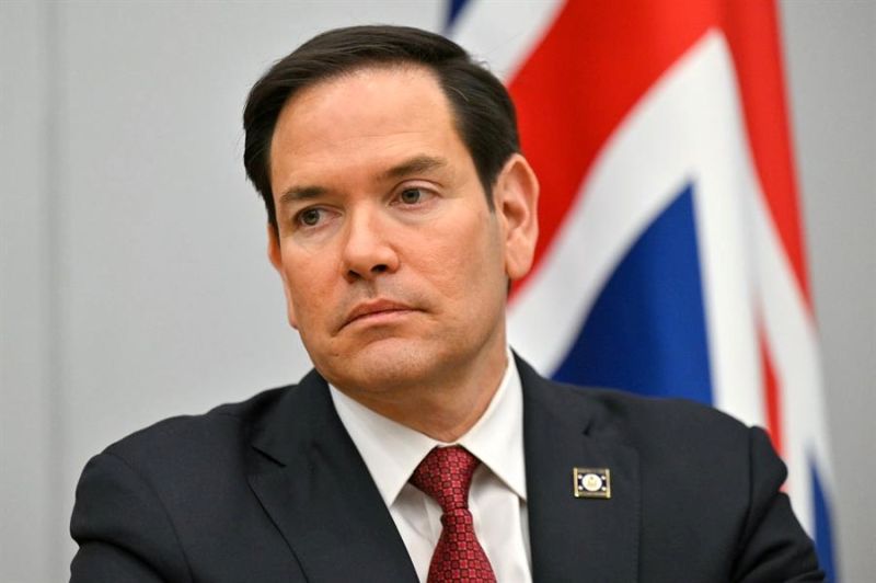 Foto de archivo del secretario de Estado de EE.UU. Marco Rubio. EFE/NICOLAS TUCAT / POOL 01170425