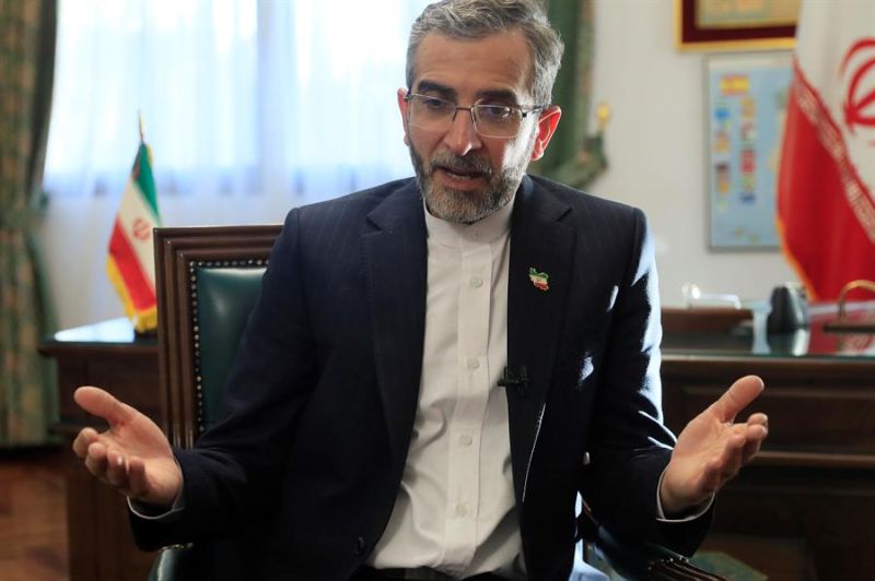 Foto de Archivo del negociador jefe iraní del acuerdo nuclear, Alí Bagheri Kani. 01 160822