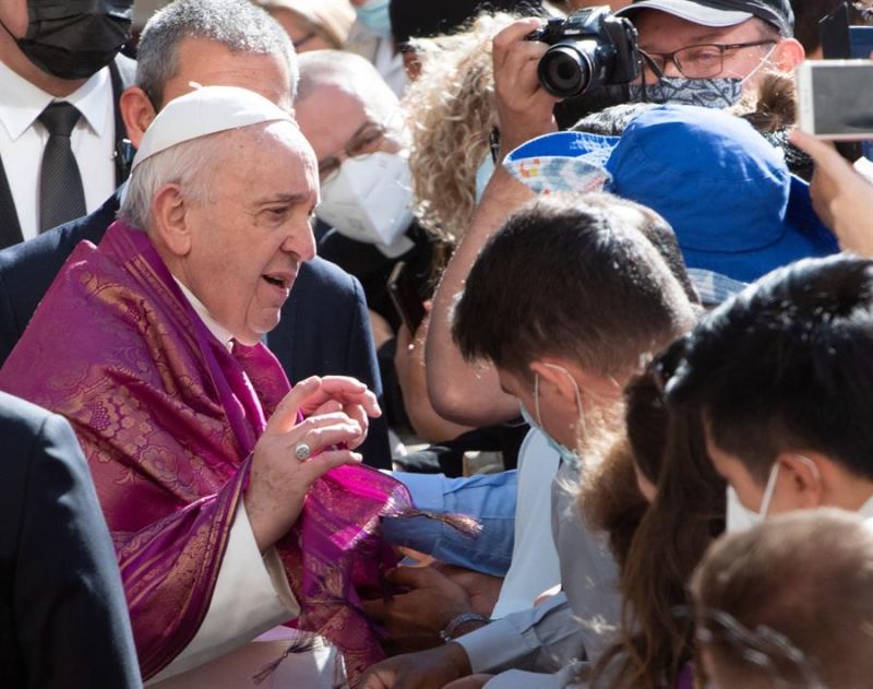 El papa Francisco.