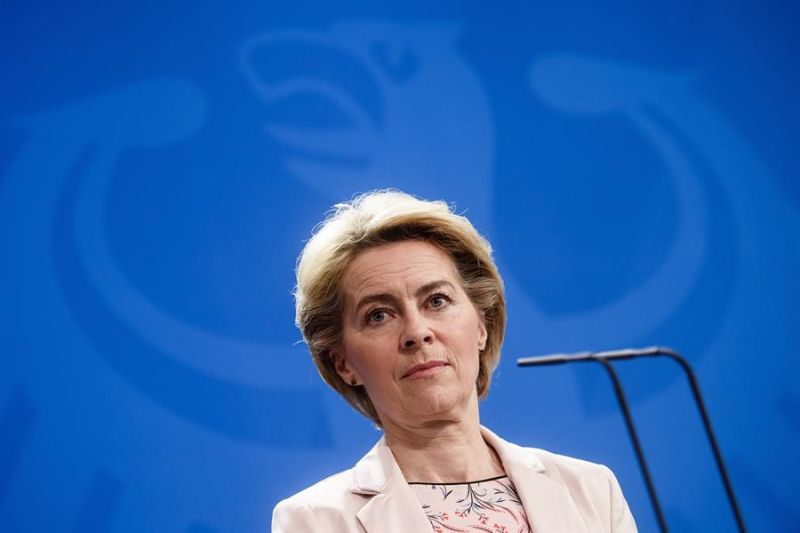 Foto de archivo de la presidenta de la Comisión Europea, Ursula von der Leyen.  01 010822