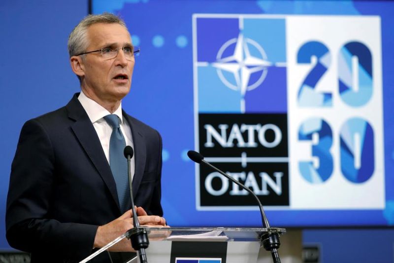 En la imagen, el secretario general de la OTAN, Jens Stoltenberg.