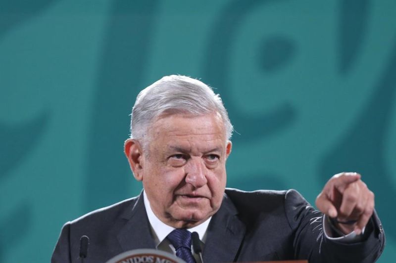 Imagen del presidente de México, Andrés Manuel López Obrador.