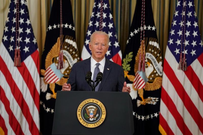 El presidente estadounidense, Joe Biden - 01 -090721