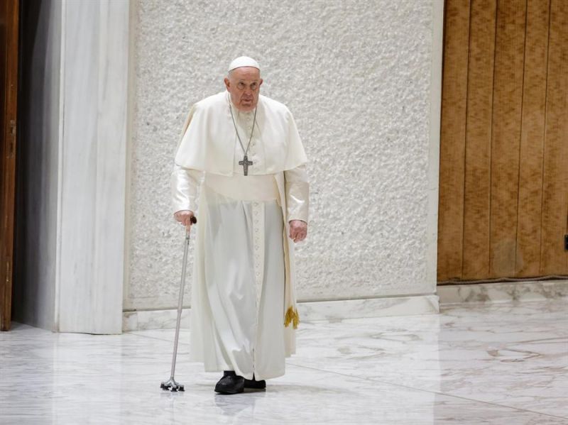 En una imagen de esta semana, el papa Francisco. EFE/EPA/GIUSEPPE LAMI 01 011223