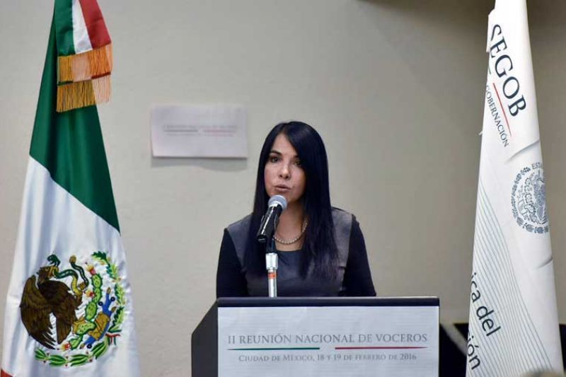 María de los Ángeles Fromow Rangel, secretaria técnica del Consejo de Coordinación para la Implementación del Sistema de Justicia Penal.