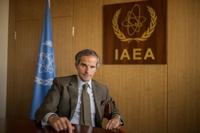 El director general de la agencia nuclear de la ONU, Rafael Grossi 01 190722