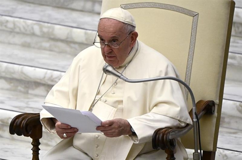 El papa Francisco en el Vaticano 01 091122