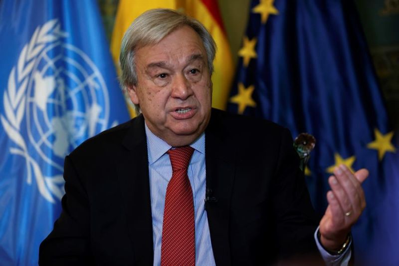 Imagen de archivo del secretario general de la ONU, Antonio Guterres.