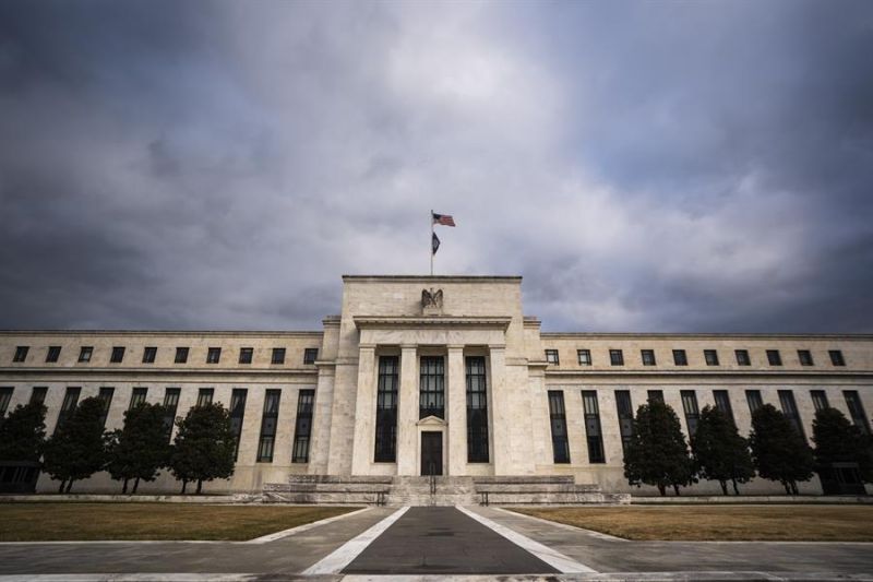 Vista de la sede de la Reserva Federal de EE.UU., en Washington, en una fotografía de archivo.