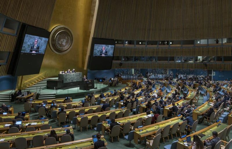 La Décima Conferencia de Revisión de las Partes del Tratado sobre la No Proliferación de las Armas Nucleares (TNP) en las Naciones Unidas, este 1 de agosto de 2022. 01 020822