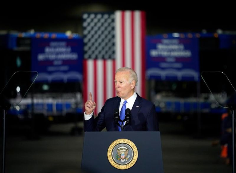 Foto de archivo del presidente de los Estados Unidos Joe Biden.