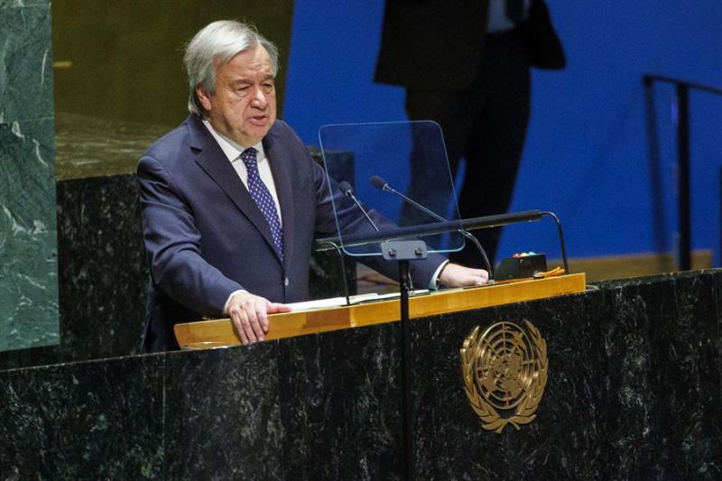 El secretario general de la ONU, António Guterres, en una fotografía de archivo. EFE/ Sarah Yenesel 01 080224