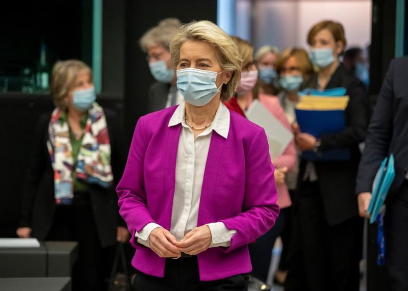 La presidenta de la Comisión Europea, Ursula von der Leyen, en una imagen de archivo. 