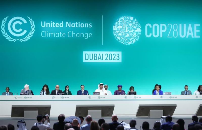 Abre en Dubái la Cumbre Climática de la ONU, la de mayor convocatoria de la historia EFE/EPA/ALI HAIDER 01 301123