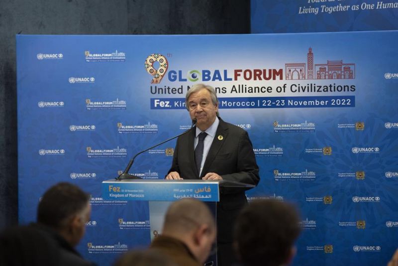 Fotografía de archivo del secretario general de la ONU, António Guterres 01 201222