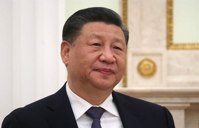 Fotografía de archivo en la que se registró al presidnete de China, Xi Jinping, en Moscú (Rusia) EFE/Sergei Karpuhin/Sputnik/Pool 01 180823