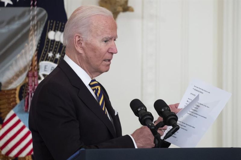 El presidente de Estados Unidos, Joe Biden, este 27 de abril de 2022.