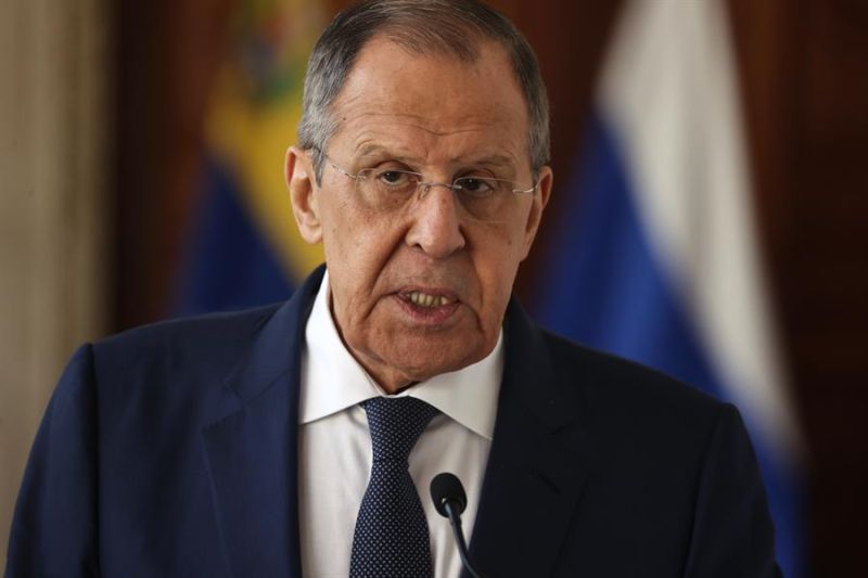 Imagen de Archivo del ministro de Asuntos Exteriores de Rusia, Serguéi Lavrov.  EFE/ Miguel Gutiérrez 01 240423