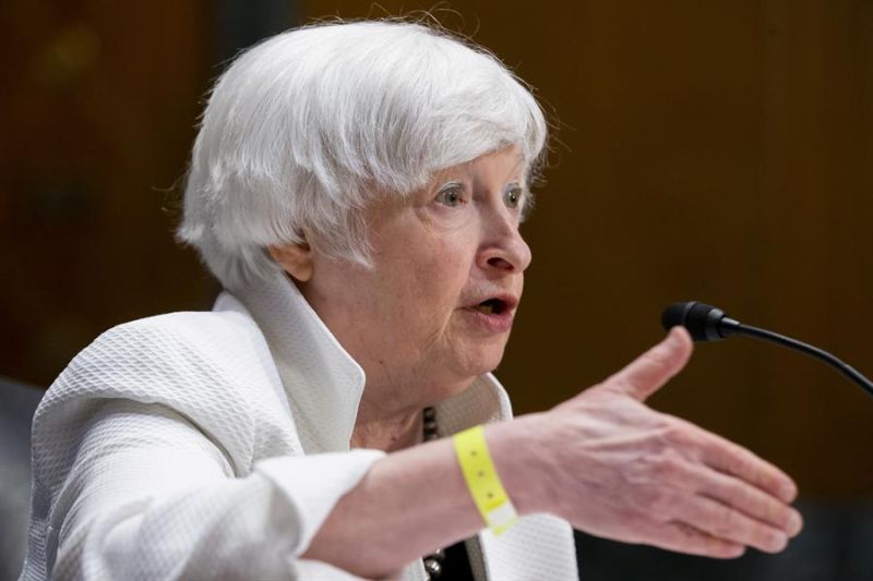 La secretaria del Tesoro estadounidense, Janet Yellen, en una fotografía de archivo. 01 020922