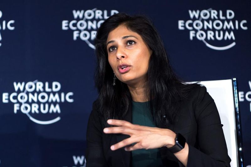 La economista jefe del Fondo Monetario Internacional (FMI), Gita Gopinath, en una fotografía de archivo. 