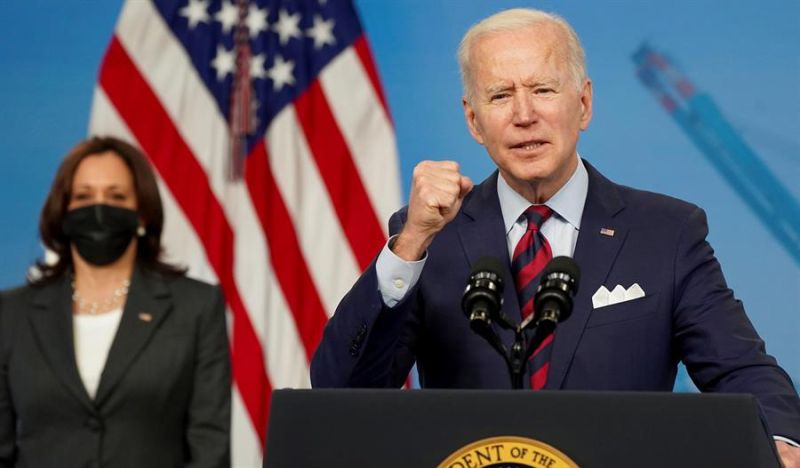 En la imagen, el presidente de Estados Unidos, Joe Biden. 