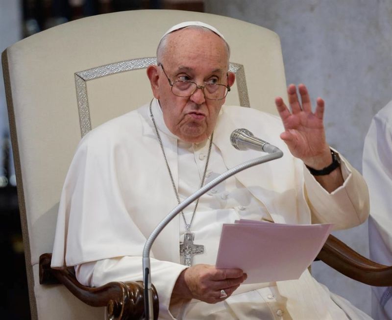 Imagen de Archivo del papa Francisco.  EFE/EPA/GIUSEPPE LAMI 01 070824