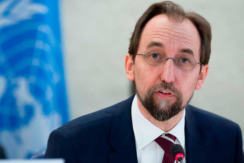 Zeid Ra'ad Al Hussein, Alto Comisionado de la ONU para los Derechos Humanos.