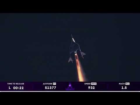 Embedded thumbnail for Aterriza sin percances en EE.UU. el primer vuelo suborbital para turistas de Virgin Galactic